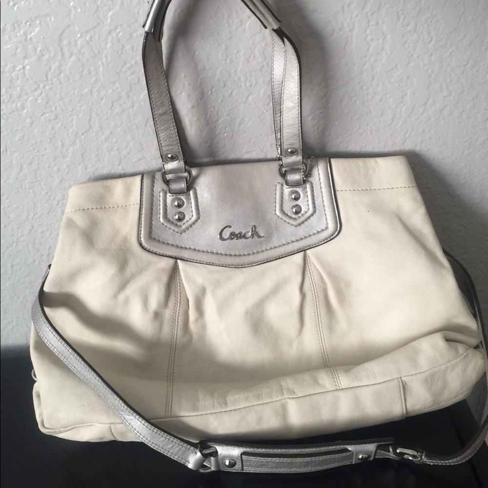 Leather Coach Purse